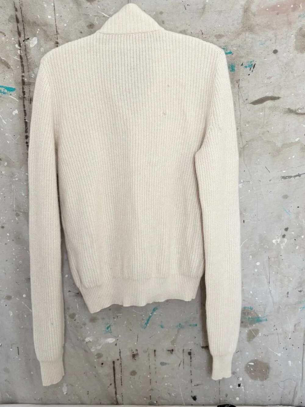 Tory Burch Cashmere Ribbed Cardigan